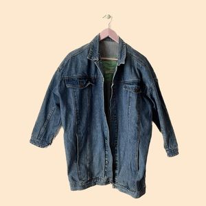 Jordache Vintage Oversize Jean Jacket